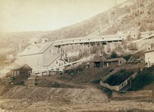 De Smet Gold Stamp Mill, Central City, Dak, 1888. Creator: John C. H. Grabill