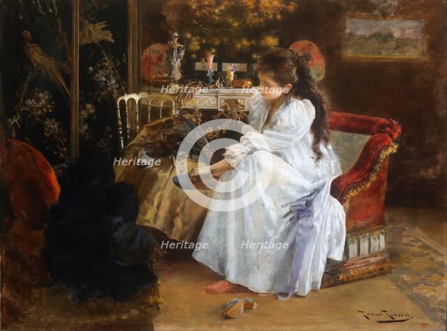 De soirée. Artist: Ribera, Romà (1876-1931)