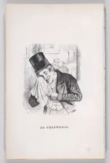 De Profundis from The Complete Works of Béranger, 1836. Creator: Jean Ignace Isidore Gerard