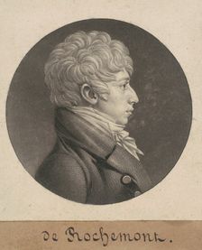 de Rochemont, 1806. Creator: Charles Balthazar Julien Févret de Saint-Mémin