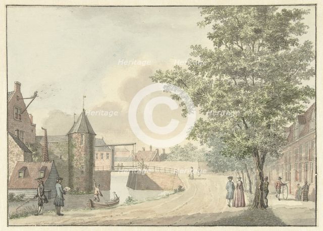De Waardpoort in Utrecht, 1757-1822. Creator: Hermanus Petrus Schouten.