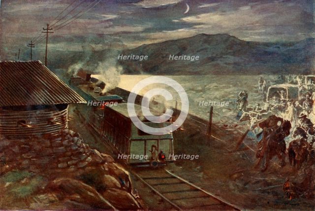 'De Wet's Attempt to Cross the Railway', 1902. Creator: Unknown.