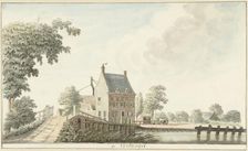 De Voetangel Inn on the Utrecht canal, 1782. Creator: Hendrik Tavenier