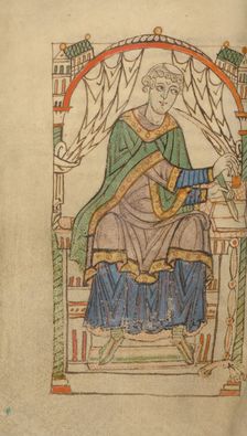 De Vita et Conversatione Anselmi Cantuariensis;Life and Conversations of..., about 1140-1150. Creator: Unknown