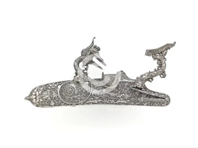 Detached Flintlock alla Fiorentina, Italian, Bargi, dated 1679. Creators: Sebastiano Cecchi, Matteo Cecchi.