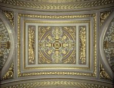 Detail of a cupola, Galerie des Batailles (Gallery of the Battles), Chateau de Versailles, France