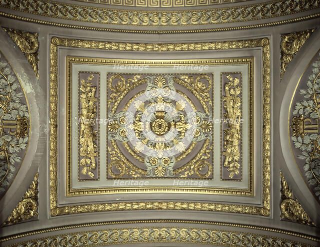 Detail of a cupola, Galerie des Batailles (Gallery of the Battles), Chateau de Versailles, France. Artist: Unknown