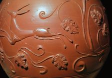 Detail of a Samian ware pot found in England