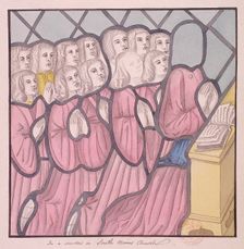 Detail of a stained glass window, St Giles, South Mimms, Hertfordshire, c1800. Artist: Anon