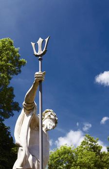 Detail of a statue, Wrest Park, House and Gardens, Silsoe, Bedfordshire, c2000-c2017. Artist: Matt Munro