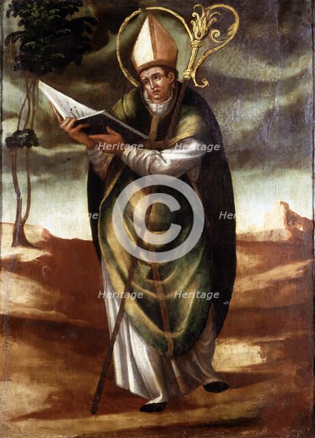 Detail of a table with scenes of Sant Fruitós life, 1567.