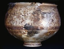 Detail of a vase from the Tossal de San Miguel, Lliria (Valencia). Creator: Unknown