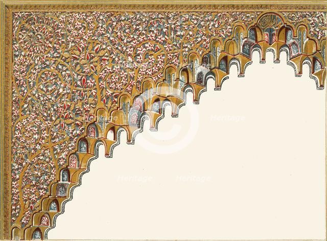 'Detail of an Arch. Court of the Fish Pond', 1907. Creator: Unknown.