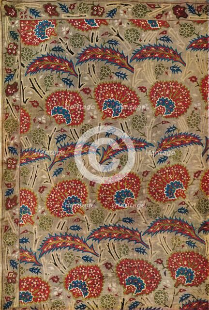 'Detail of Curtain, from Turkey', c1650. Artist: Unknown.
