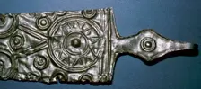 Detail of Celtic Iron Age goldwork, 6th century BC