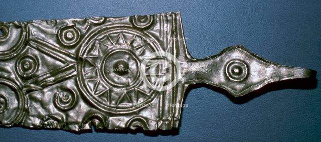 Detail of Celtic Iron Age goldwork, 6th century BC. Artist: Unknown