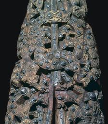 Detail of decorations from a Viking ship burial, 9th century