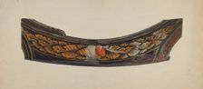 Detail of Early Cutter, c. 1938. Creator: Dorothy Brennan