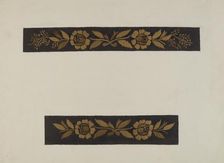 Detail of Hitchcock Chair, 1935/1942. Creator: Genevieve Sherlock