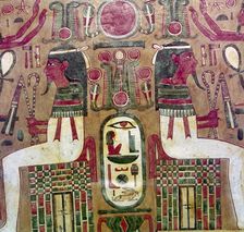 Detail of inside of coffin of Am Enemope, Thebes, XXI Dynasty, c1050BC