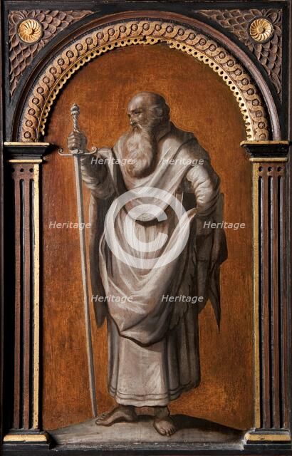 Detail of painted panel, Star Chamber, Bolsover Castle, Derbyshire, 2009. Artist: Historic England Staff Photographer.