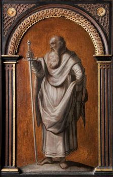 Detail of painted panel, Star Chamber, Bolsover Castle, Derbyshire, 2009. Artist: Historic England Staff Photographer