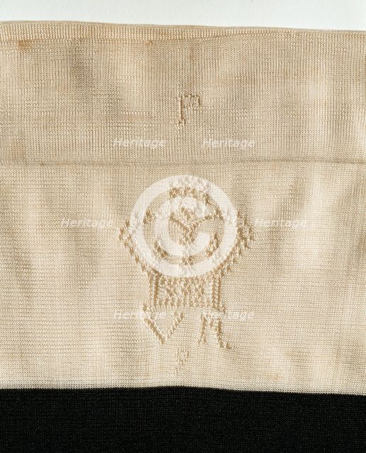 Detail of Queen Victoria's cipher, c1838-c1901. Creator: Unknown.