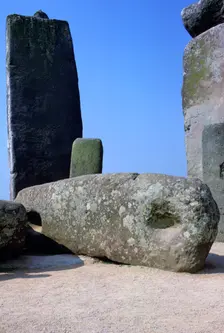 Detail of Stonehenge, 3000 BC - 2000 BC