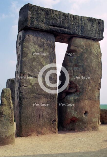 Detail of Stonehenge, c.3000-2000 BC Artist: Unknown