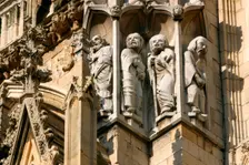 Detail of stonework, York Minster, North Yorkshire. Creator: Peter Thompson