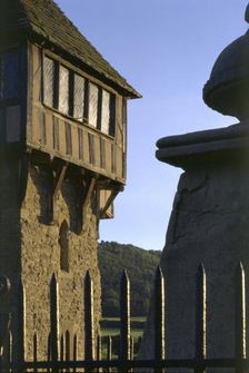 Detail of Stokesay Castle, Shropshire, 1997. Artist: N Corrie