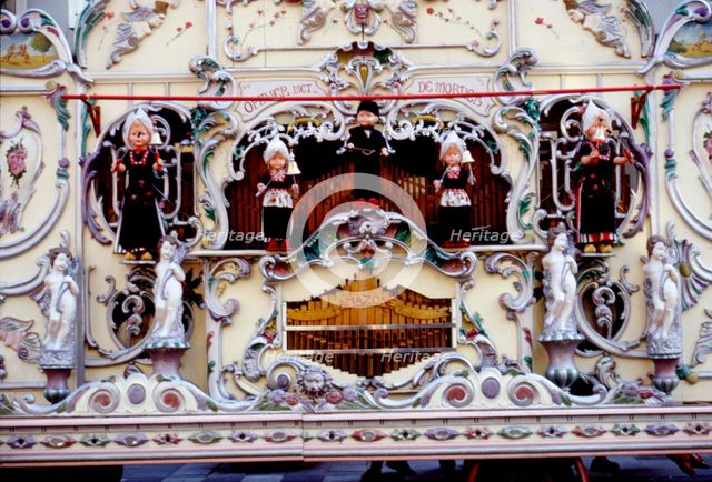 Detail of Street Organ, Holland, 20th century. Artist: Unknown.