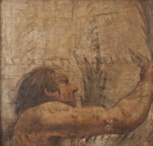Detail of the vault of the Chapel of St Sebastian. Creator: Pietro da Cortona