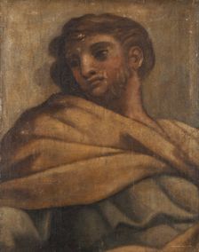 Detail of the vault of the Chapel of the Holy Sacrament. Creator: Pietro da Cortona