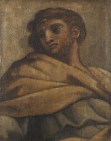 Detail of the vault of the Chapel of the Holy Sacrament. Creator: Pietro da Cortona