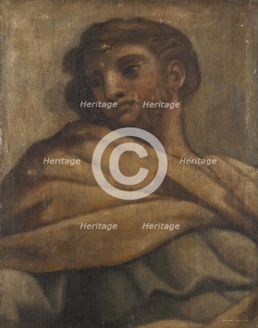 Detail of the vault of the Chapel of the Holy Sacrament.  Creator: Pietro da Cortona.