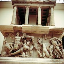 Detail of the Altar of Zeus from Pergamon, c180-c159 BC