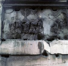 Detail of the arch of the Emperor Titus, 1st century