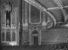 Detail of the auditorium, Granada Theatre, San Francisco, California, 1922