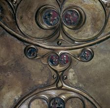 Detail of the Battersea Shield, Iron Age, c350-c50 BC