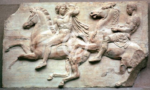 Detail of the Elgin Marbles, 5th century BC. Artist: Unknown