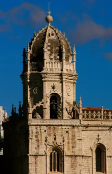 Detail of the exterior of Jeronimos Monastery, Lisbon, Portugal, 2008. Creator: Unknown