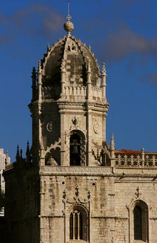 Detail of the exterior of Jeronimos Monastery, Lisbon, Portugal, 2008. Creator: Unknown