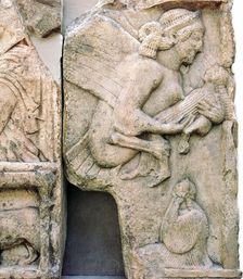 Detail of the Harpy Tomb from Xanthos, 5th century BC