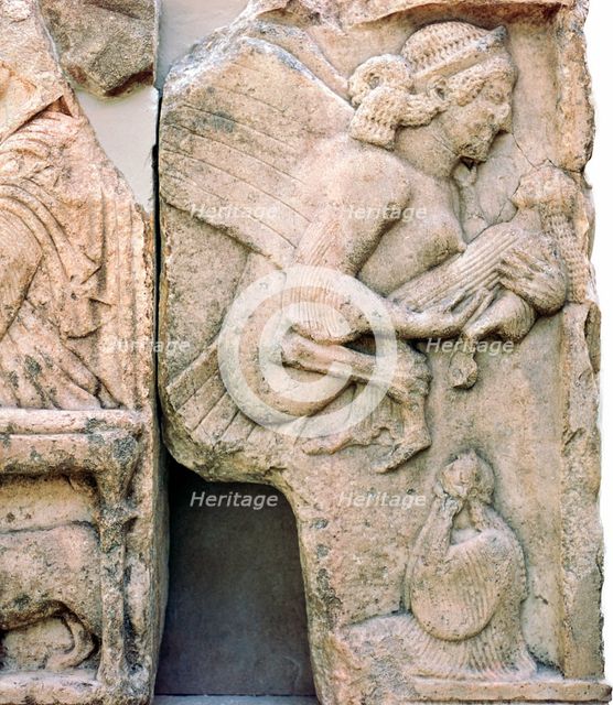 Detail of the Harpy Tomb from Xanthos, 5th century BC. Artist: Unknown