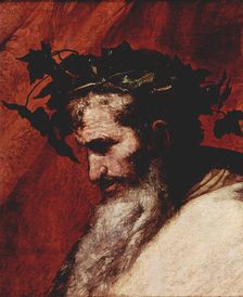 Detail of the Head of Bacchus, c1636. Creator: Jusepe de Ribera