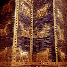 Detail of the Ishtar Gate, Babylon, c604-c562 BC