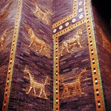 Detail of the Ishtar Gate, Babylon, c604-c562 BC
