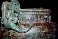 Detail of the Krater of Vix, 6th century BC