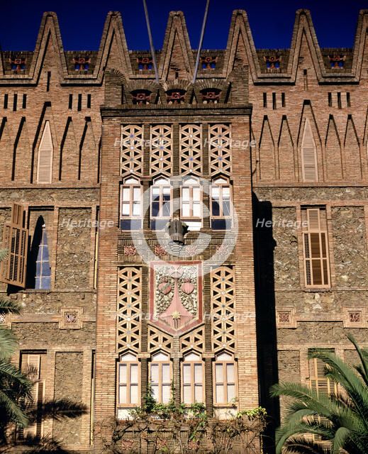 Detail of the main façade of the College of St. Therese or Teresinas, its construction began in 1…